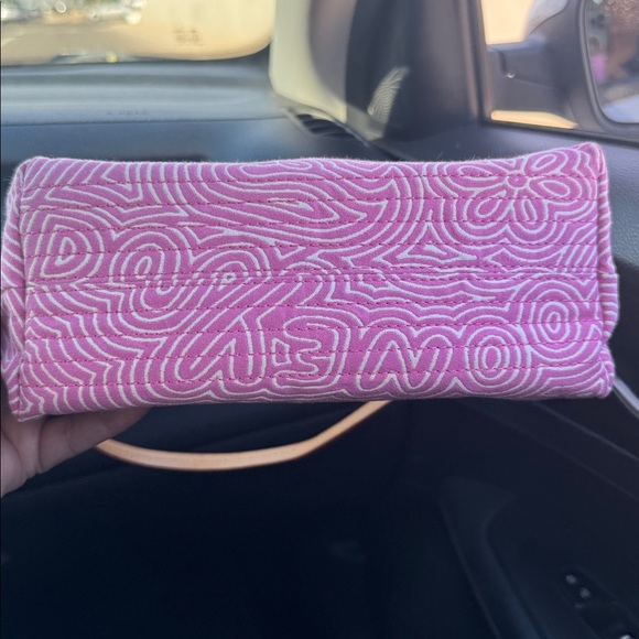 Dooney & Bourke Pink Embroidered Clutch - Picture 13 of 14